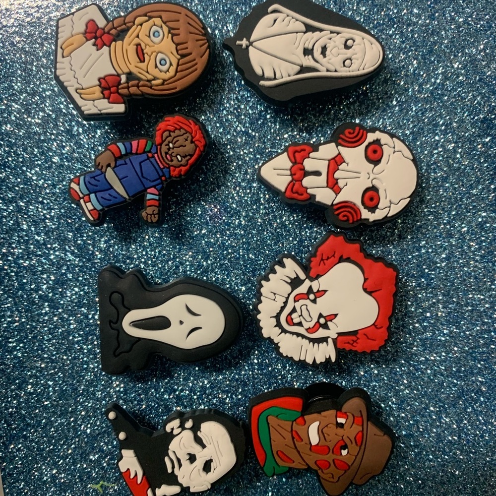 Horror Croc charms bundle